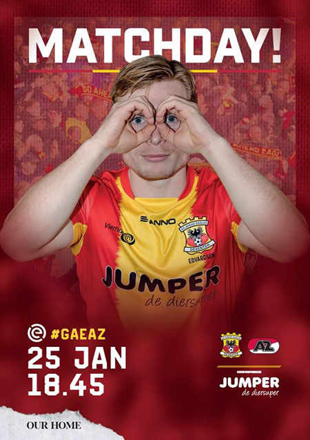 AZ Programma 25-jan-2023 Eagles uit